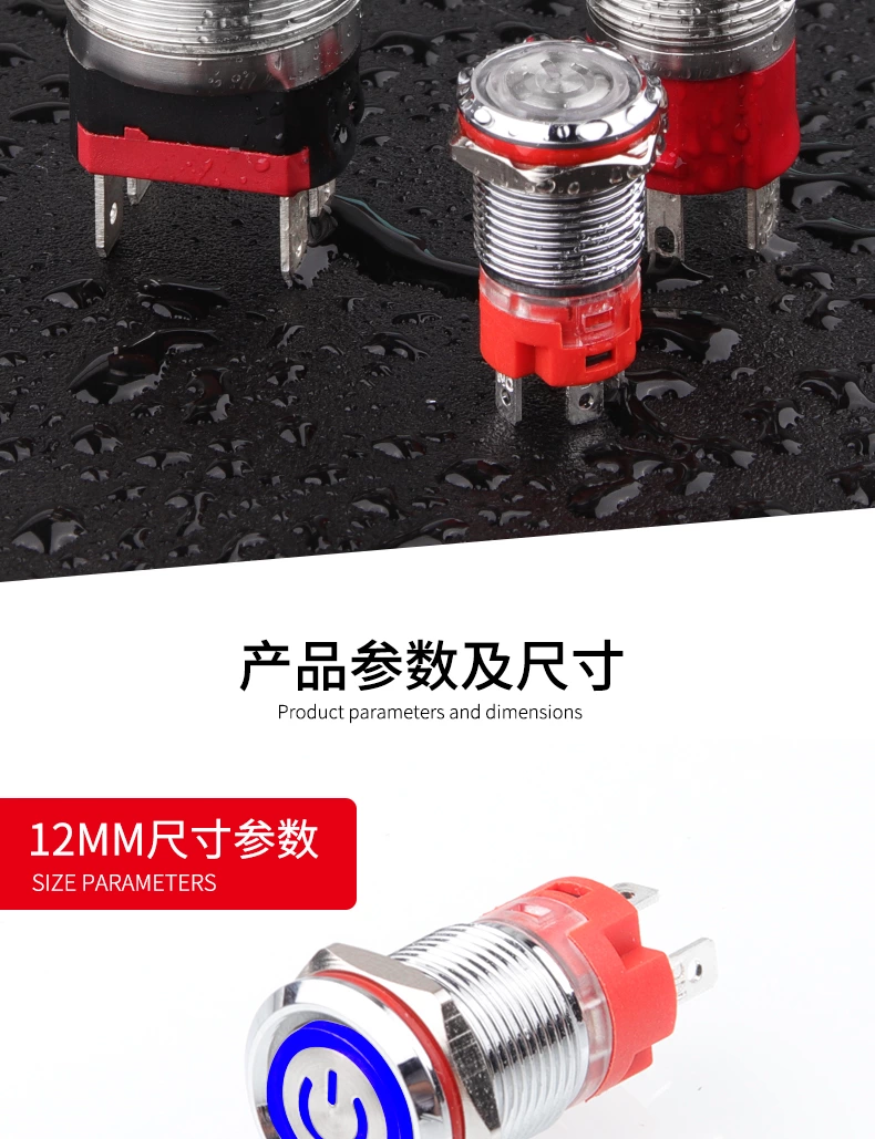 WD-D系列大电流金属按钮