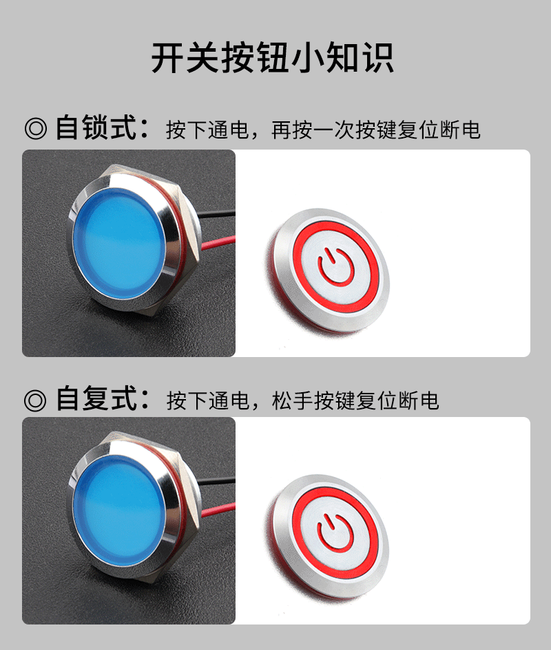 WD-D1系列氧化黑大电流金属按钮