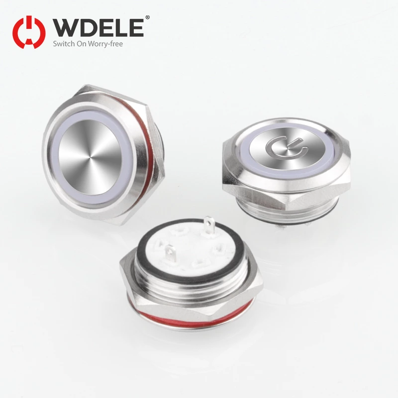 WD19C插脚轻触环形带灯