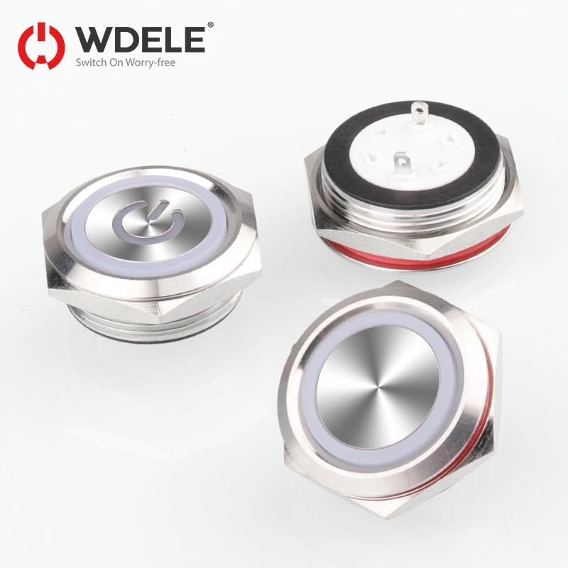 WD22C插脚轻触环形带灯