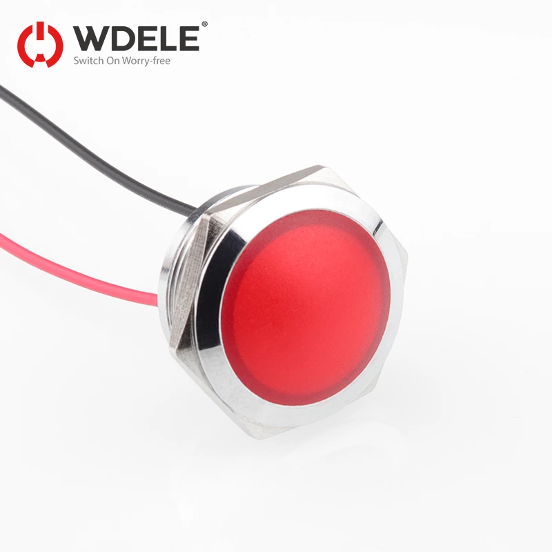 WD22L带线球面指示灯