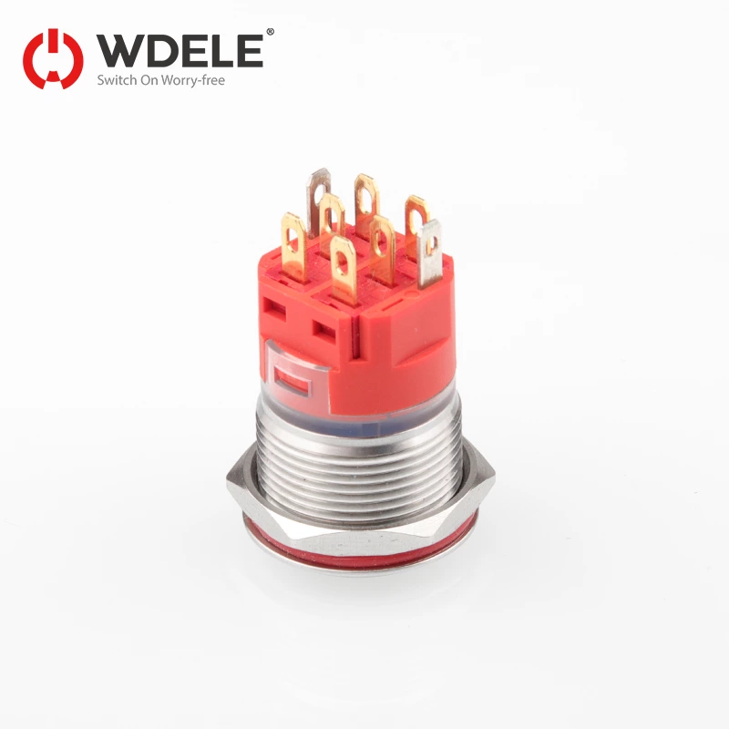 WD19A1金属按钮环形电源标