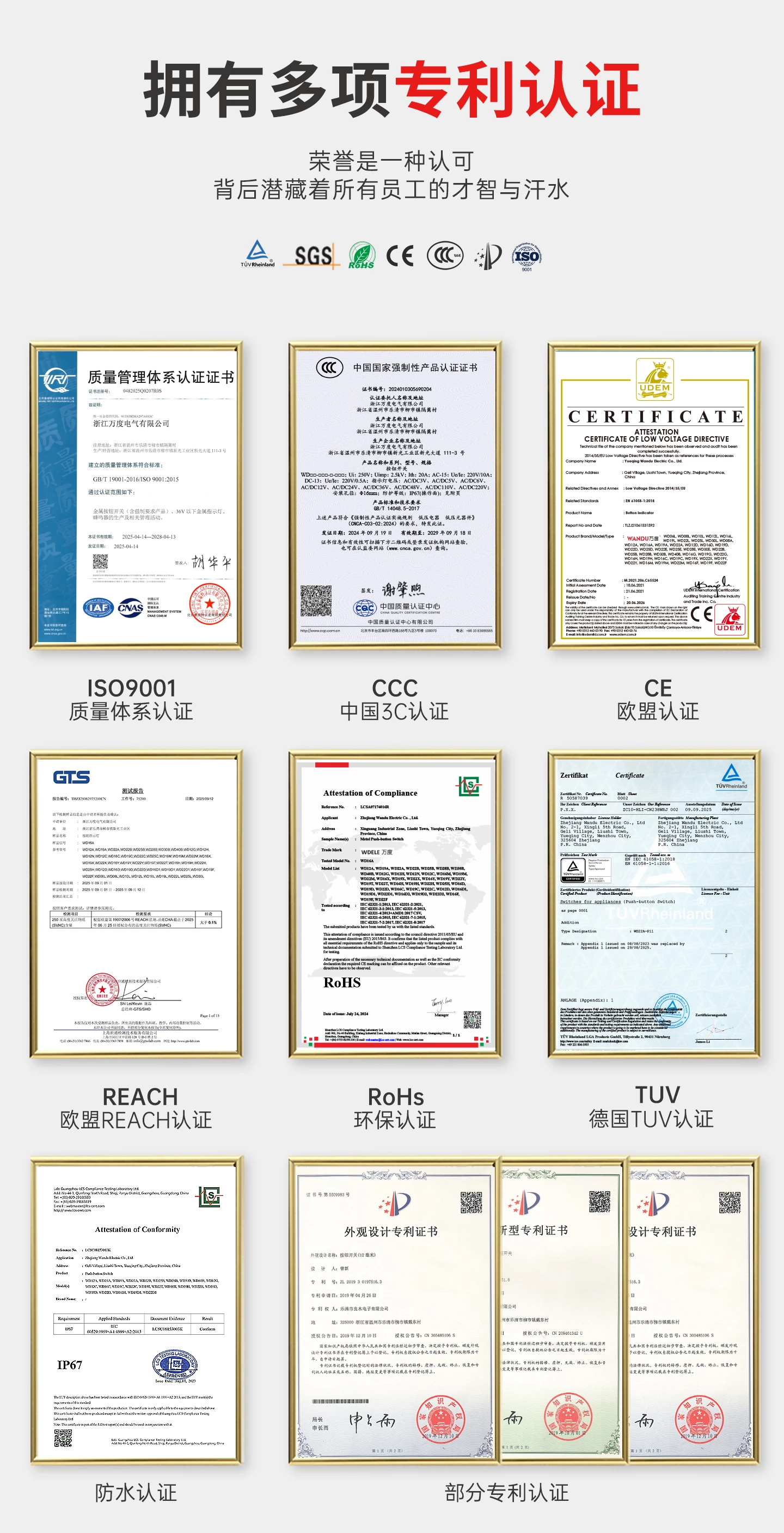 WD-L系列平面指示灯